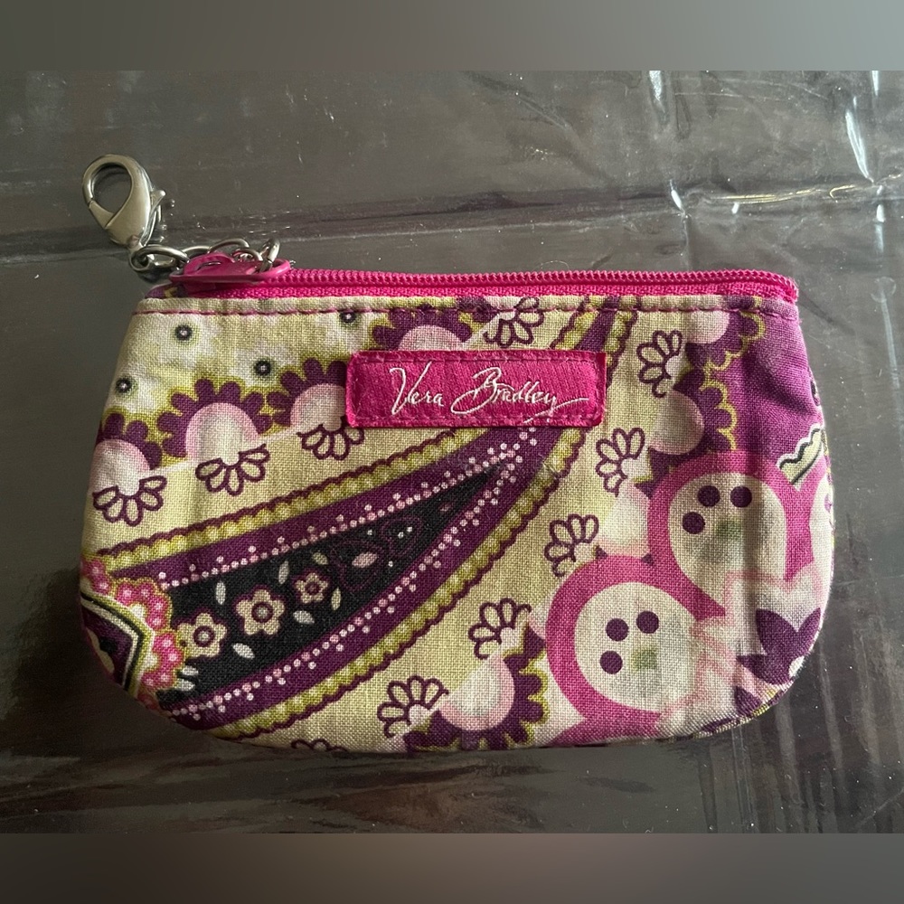 Vera Bradley change purse.